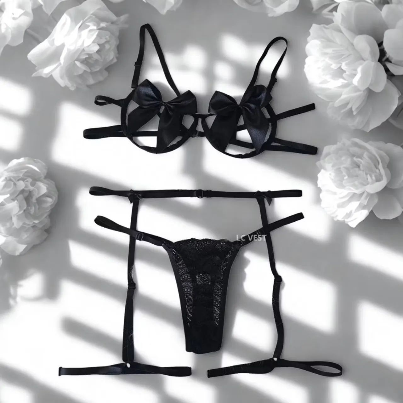 Lingerie preta 