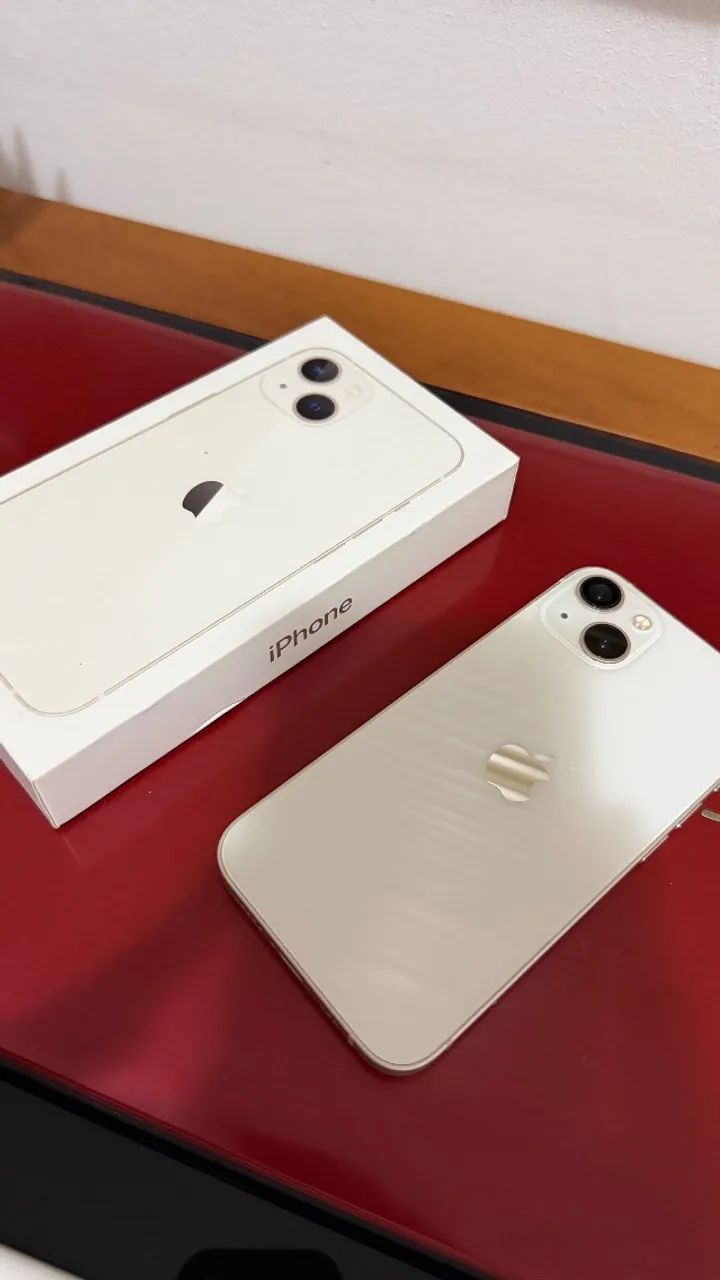 iPhone 13 128gb 75% de saúde de bateria 
