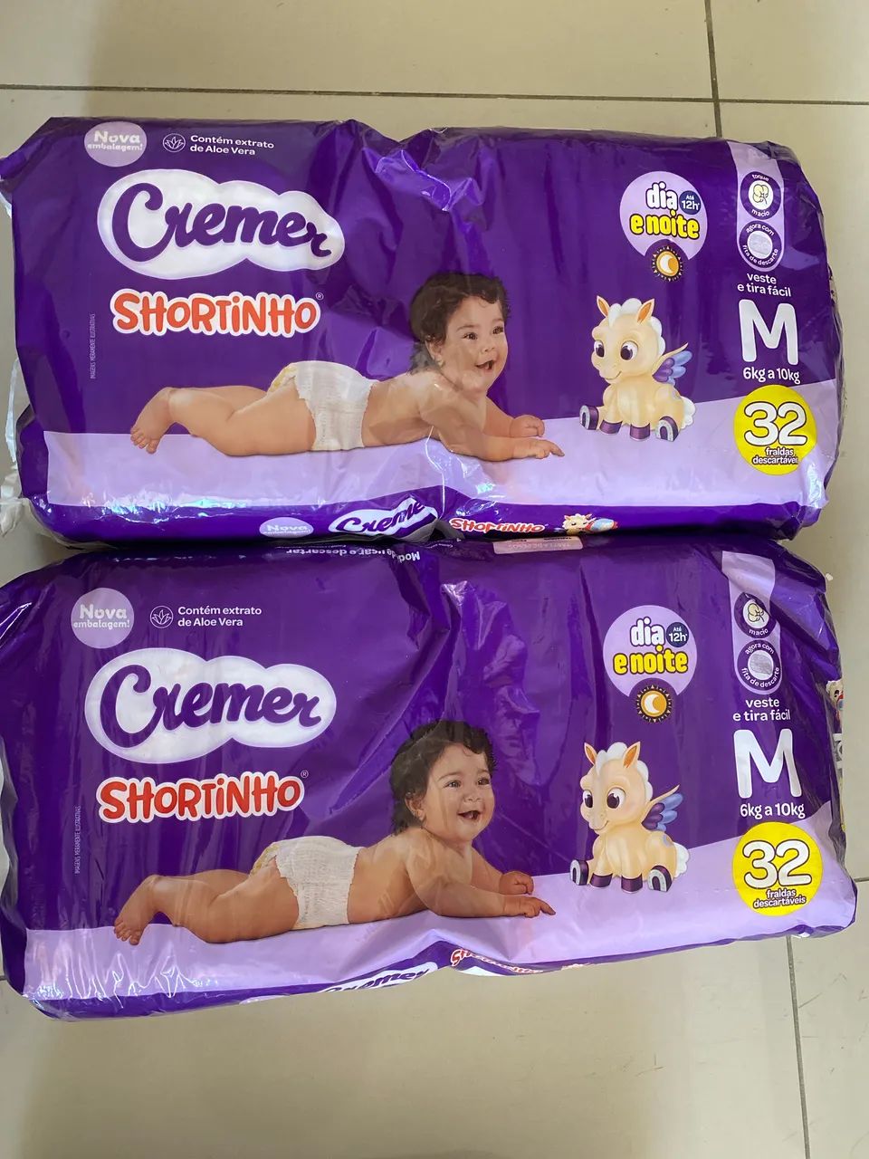 Fralda Cremer shortinho 