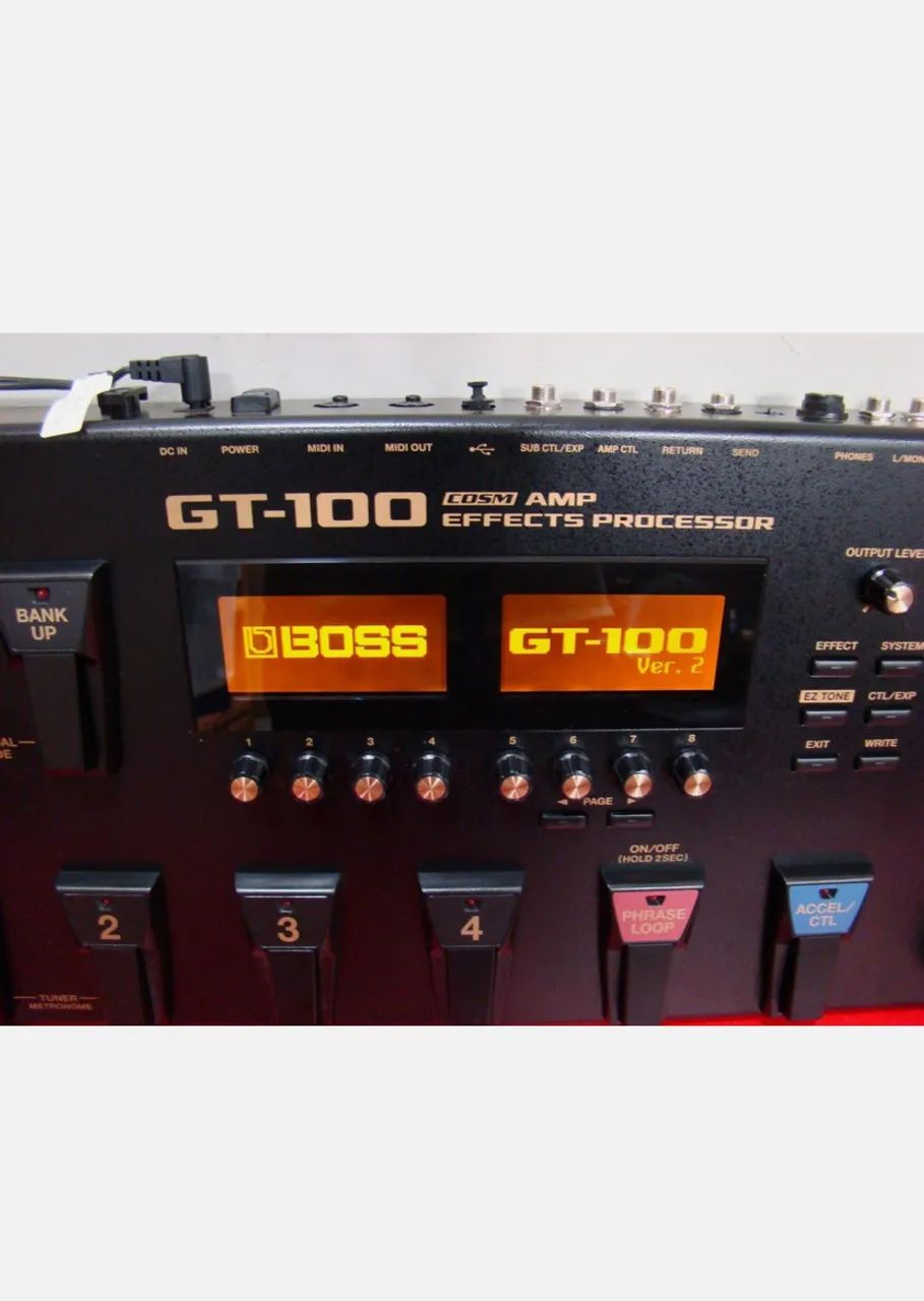 Pedaleira gt100 Boss  - Foto 3