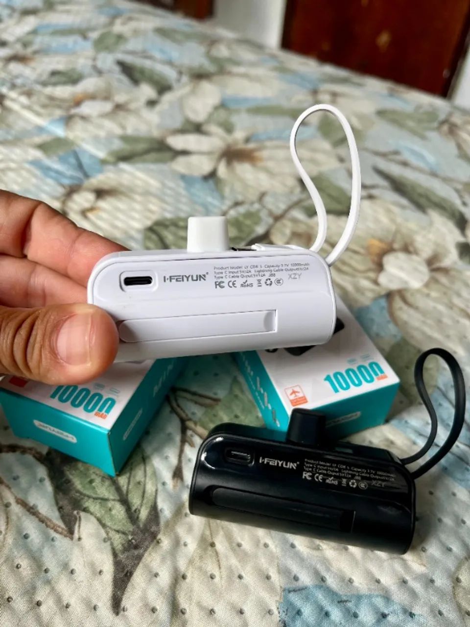 Power Bank 10000mAh I-FEIYUN Mini para Celular - Foto 4