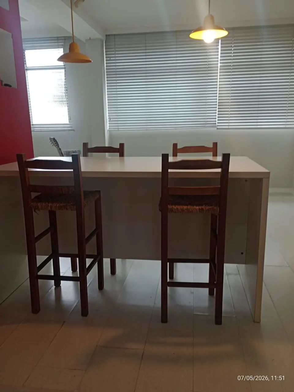 MESA DE JANTAR EM MDF. 4 LUGARES. - Foto 5