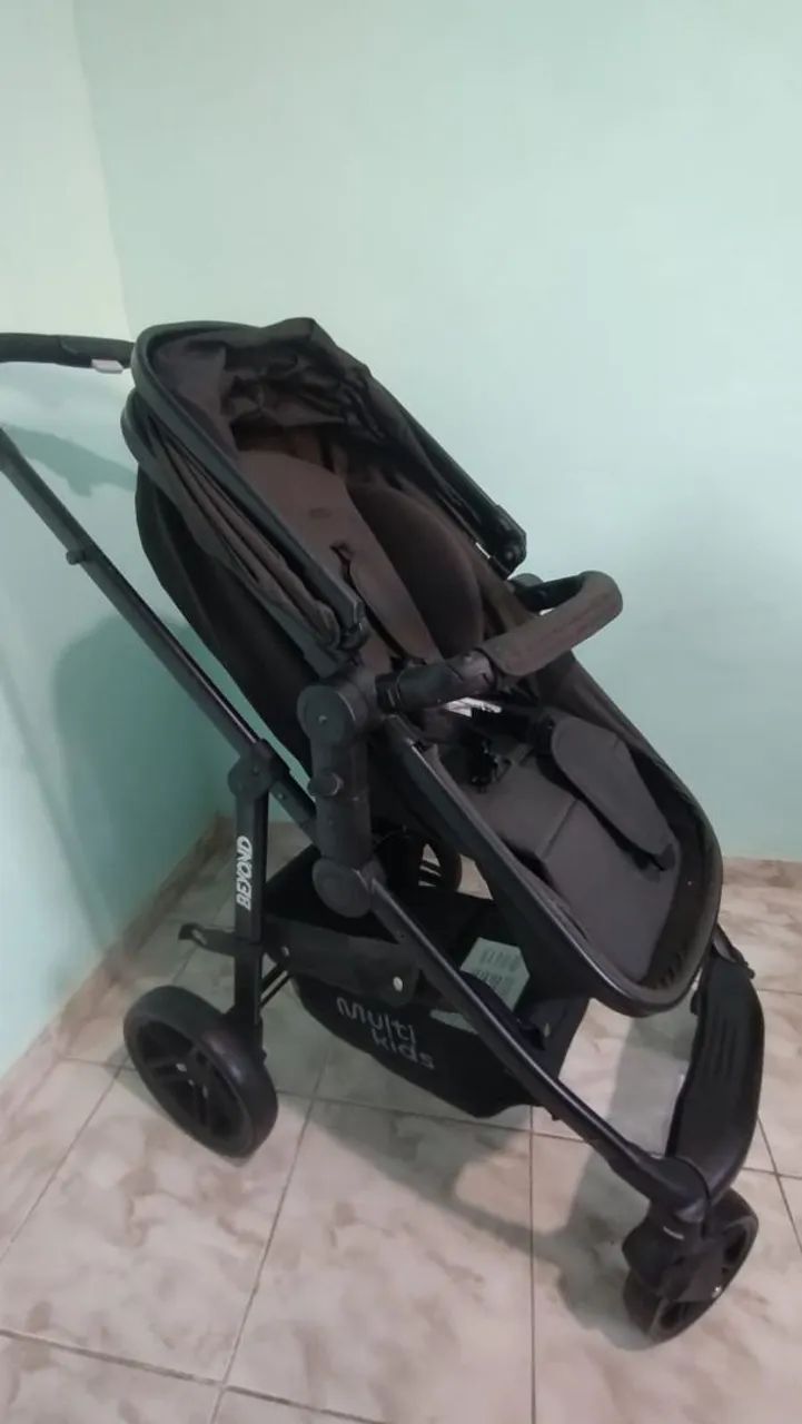 Carrinho bebê Moisés 2 em 1 - Foto 2