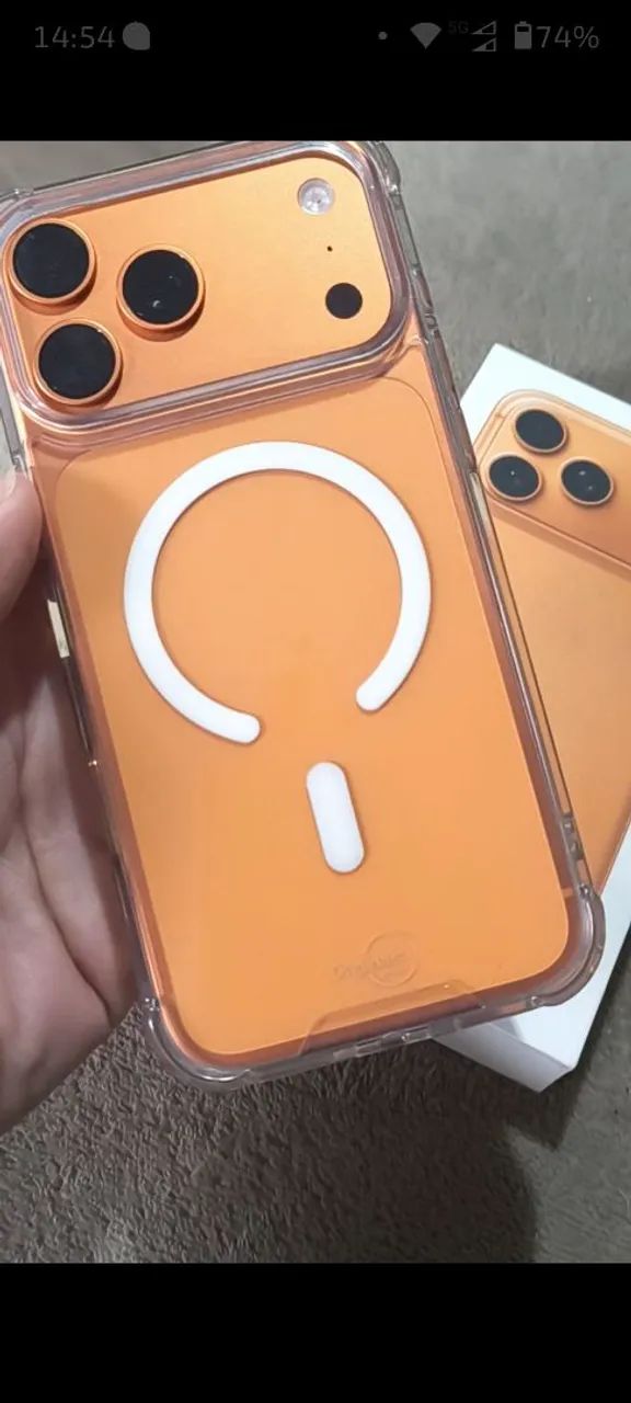 iPhone 17 Pro Max 256GB Laranja - Foto 4