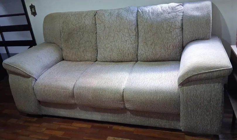 Conjunto Sofá 2 E 3 Lugares Tecido - Foto 2
