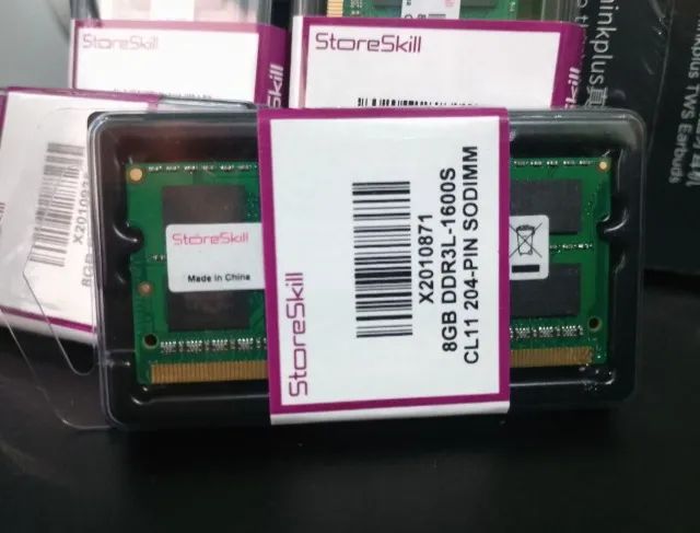 Memória Ram DDR3 8GB 1600mhz para Notebook unid. Leia