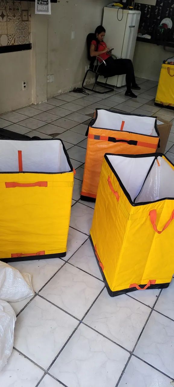 Bag/bolsão para entregas da shopee