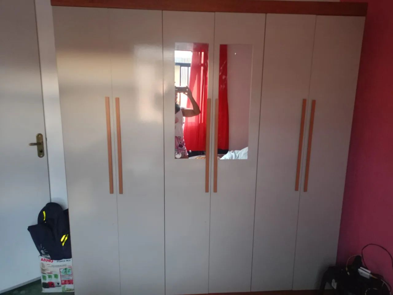 Guarda roupa de casal de 6 portas - Foto 2