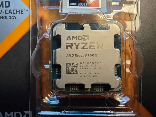Ryzen 5 7600X AM5 | Excelente estado | Alto desempenho (DDR5