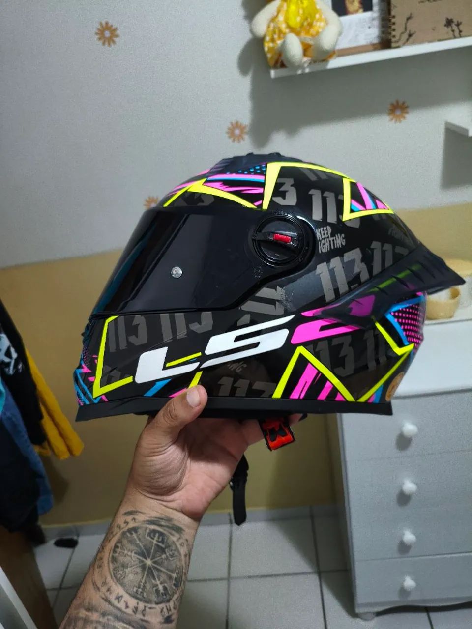 CAPACETE LS2 PASCHOALINI - Foto 2