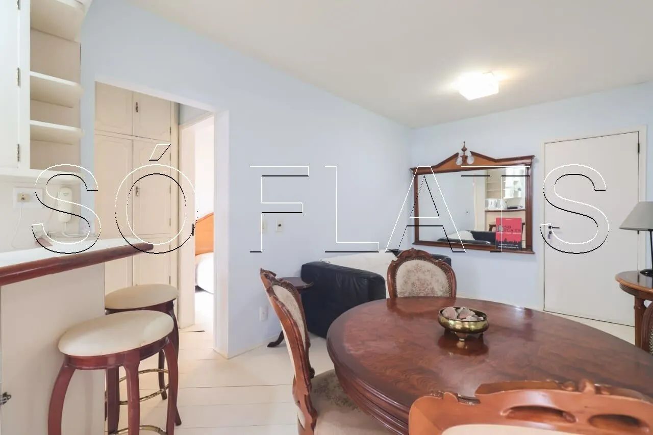 Flat na Vila Nova Conceição disponível para locação próximo ao Pq do Ibirapuera e Hospital - Foto 4
