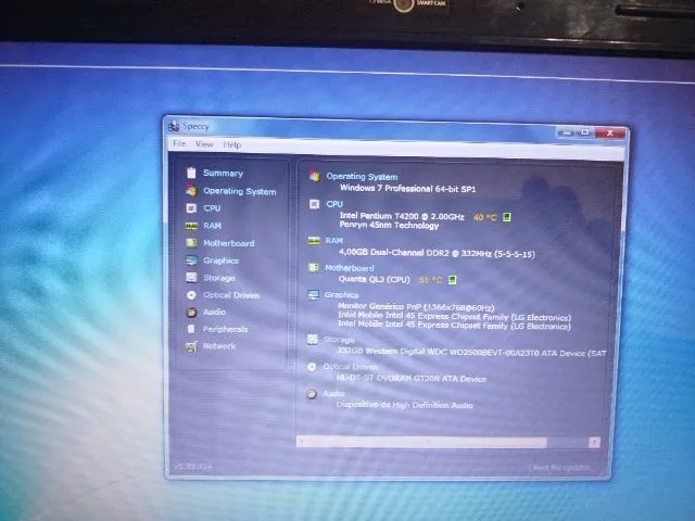 Notebook LG R480 Dual core T4200, 2.00Ghz, 4Gb Ram, 250Gb HD, tela 14 polegadas - Foto 3