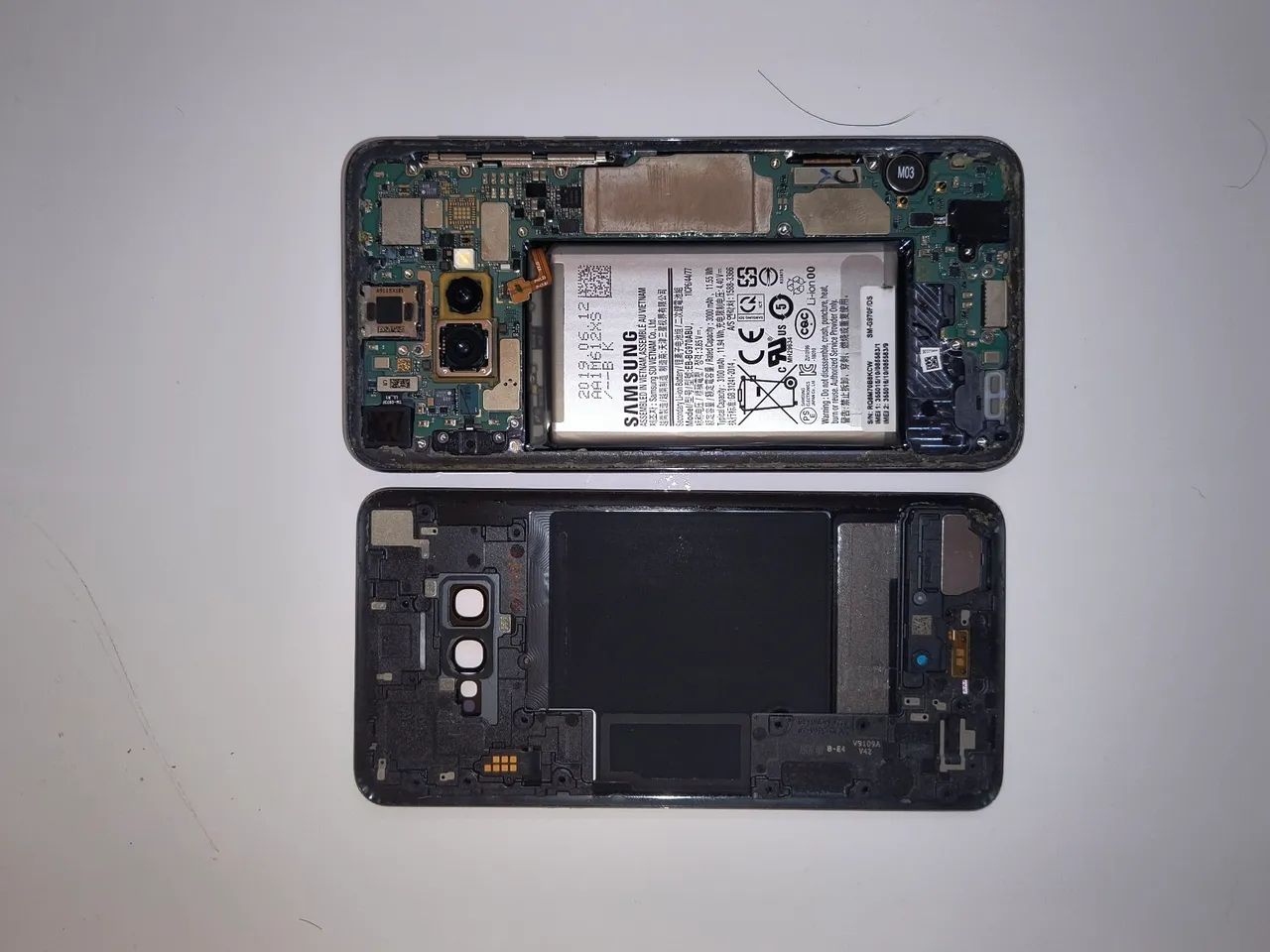 Galaxy s10e (defeito)