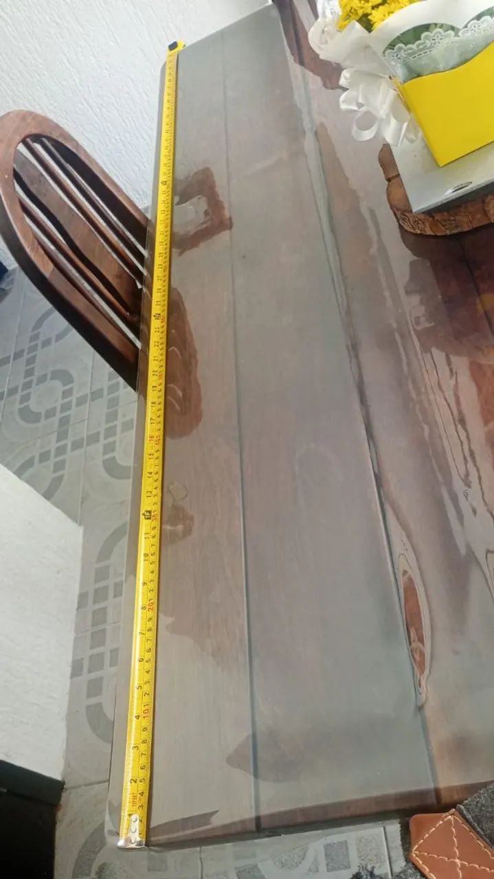Mesa Madeira Maciça 136 x 83 cm - Foto 4