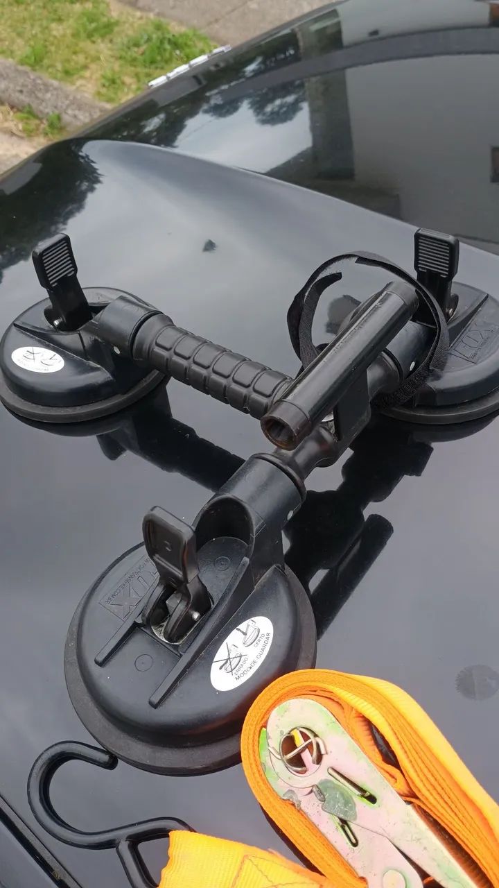 Suporte veicular para bicicleta com ventosas  - Foto 5