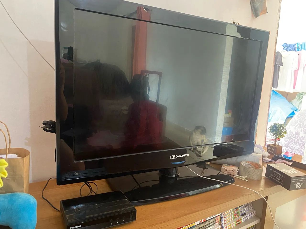Tv 32 LCD não é smart, com aparelho de antena  - Foto 2