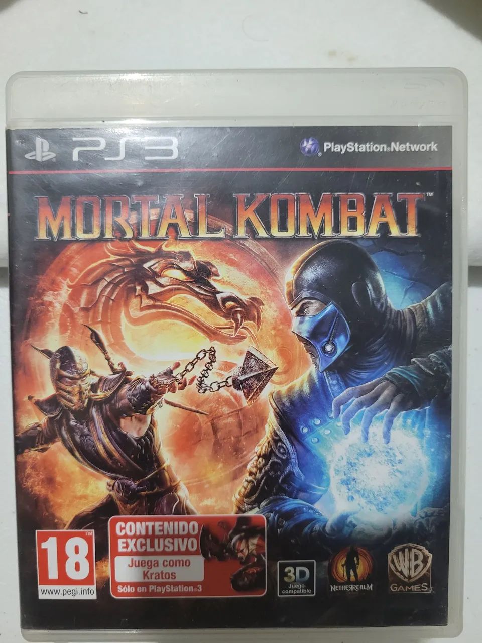 Jogo PS3 Mortal Kombat