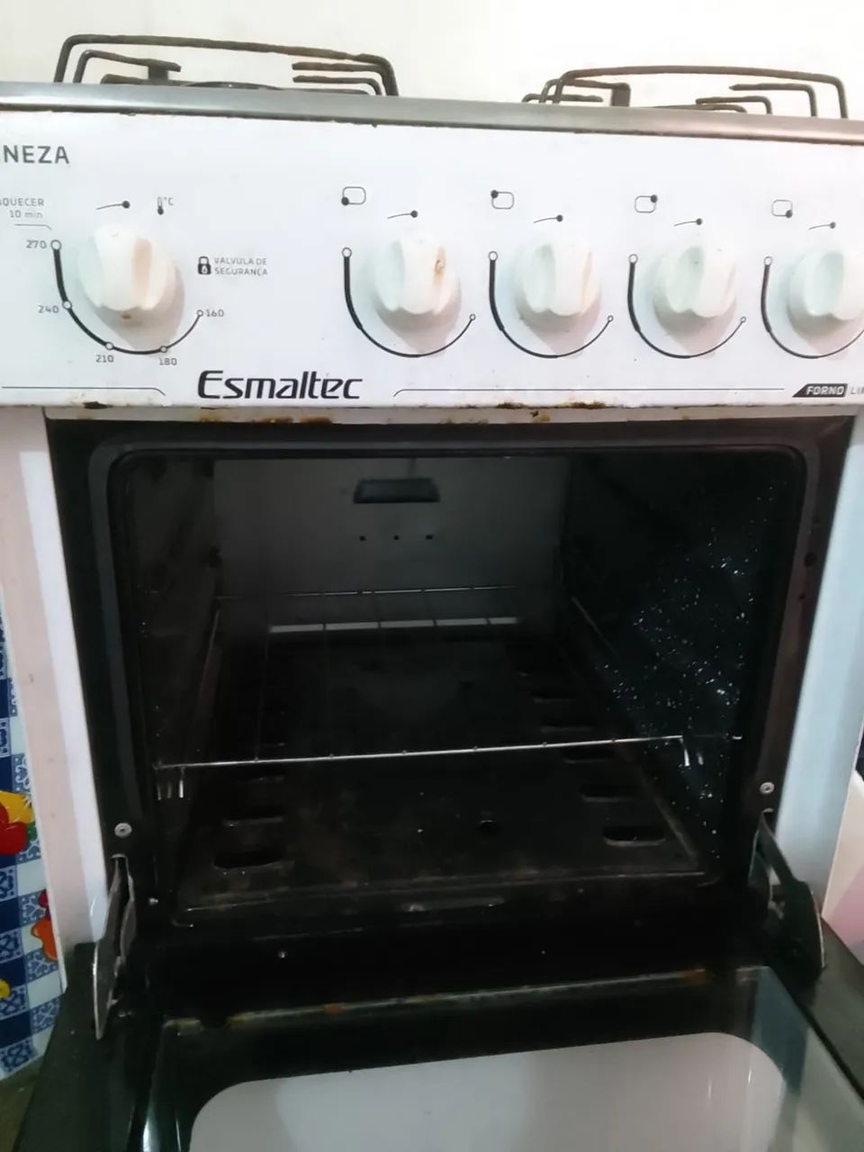 Fogão 4 bocas Esmaltec