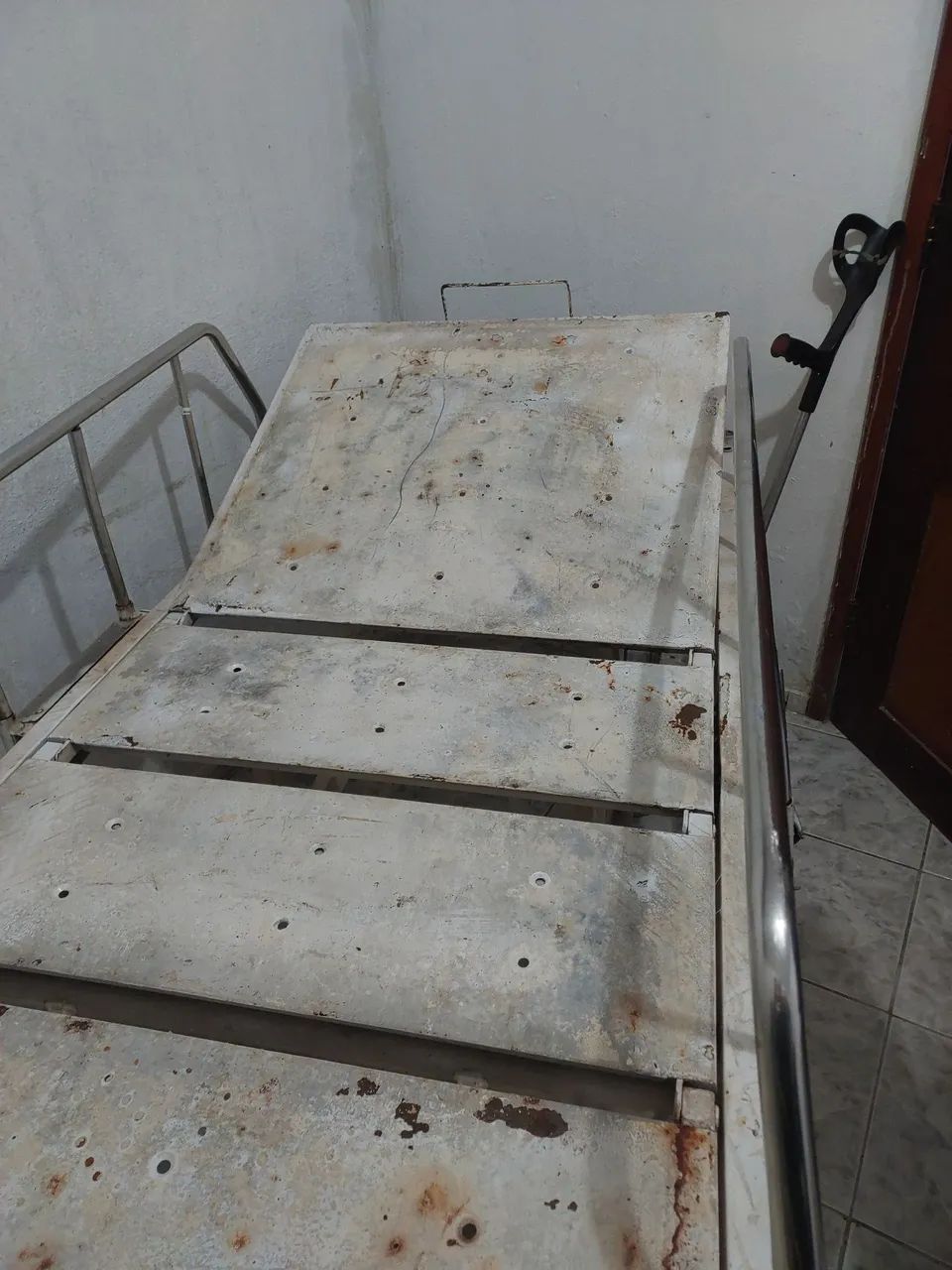 Cama hospitalar com colcaoortopetico completa - Foto 3