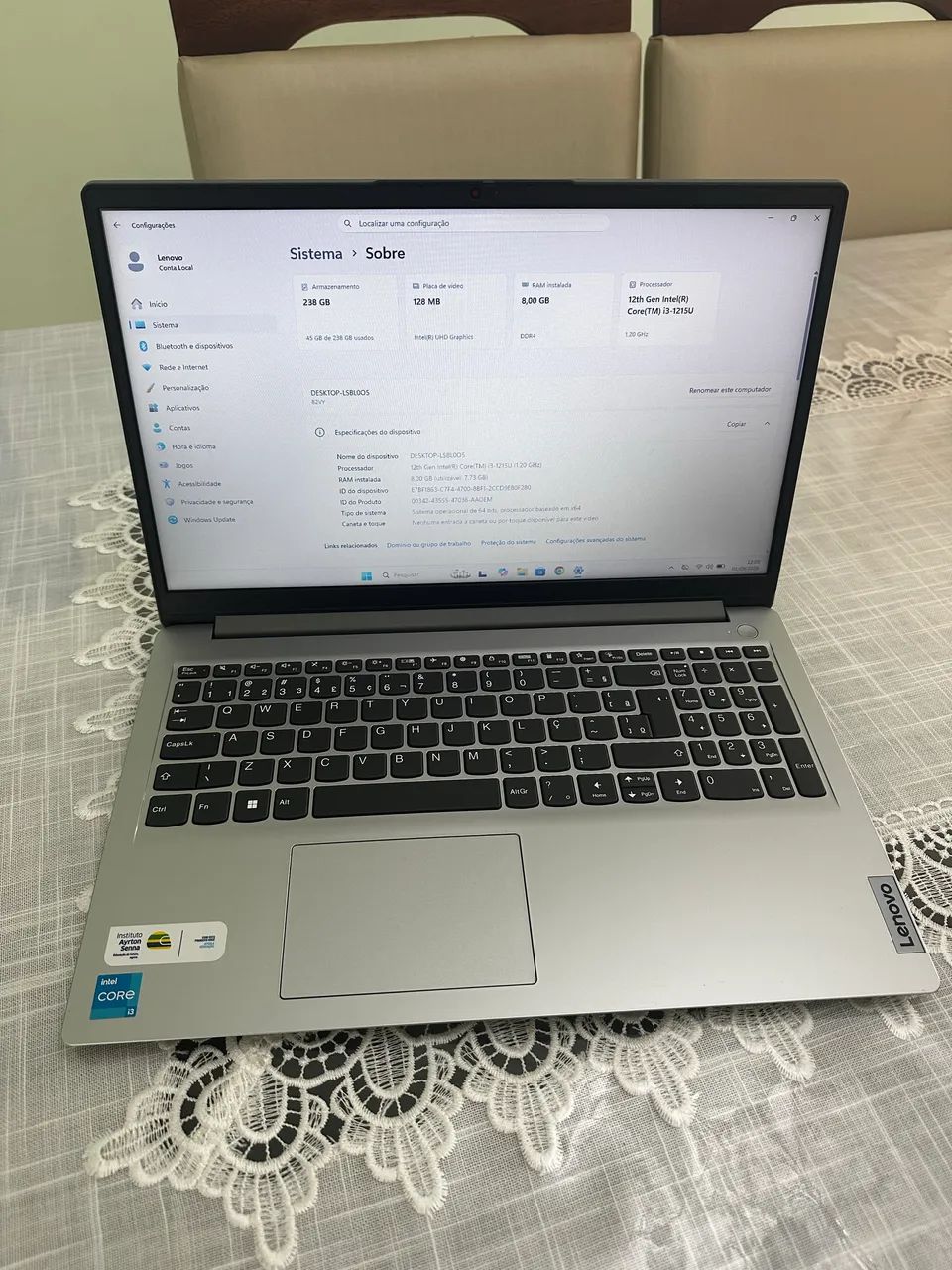 Notebook Lenovo (Semi-Novo) - Foto 4