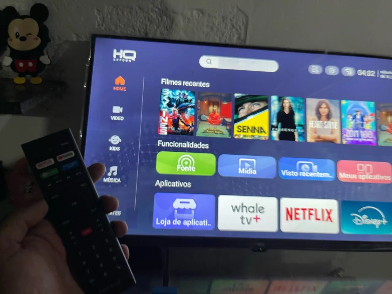 Tv HQ Android 32 polegadas zerada - Foto 4