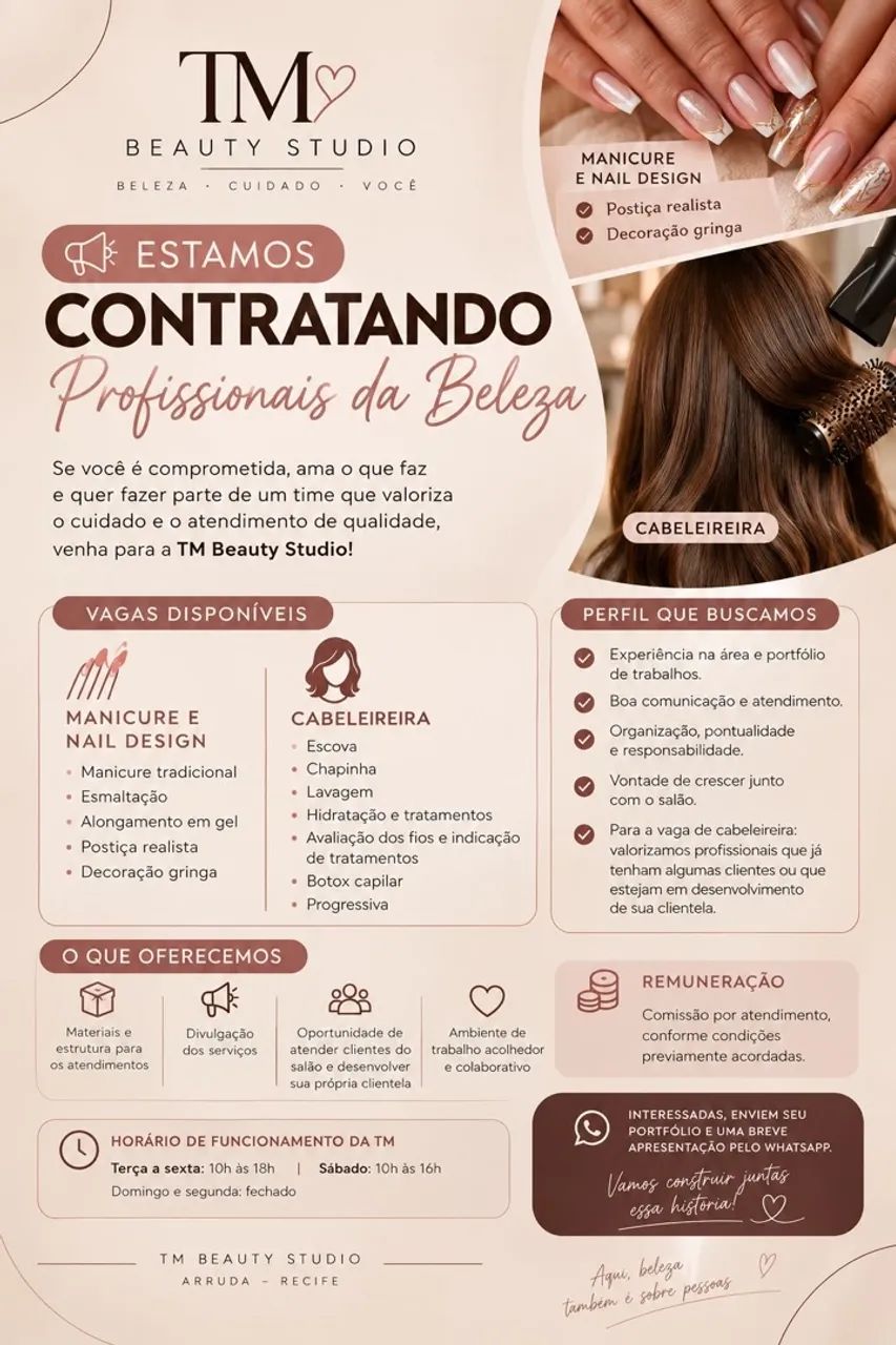 Estamos contratando