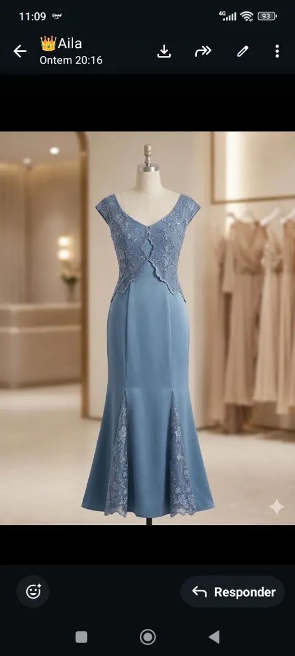 Vestido para festa 