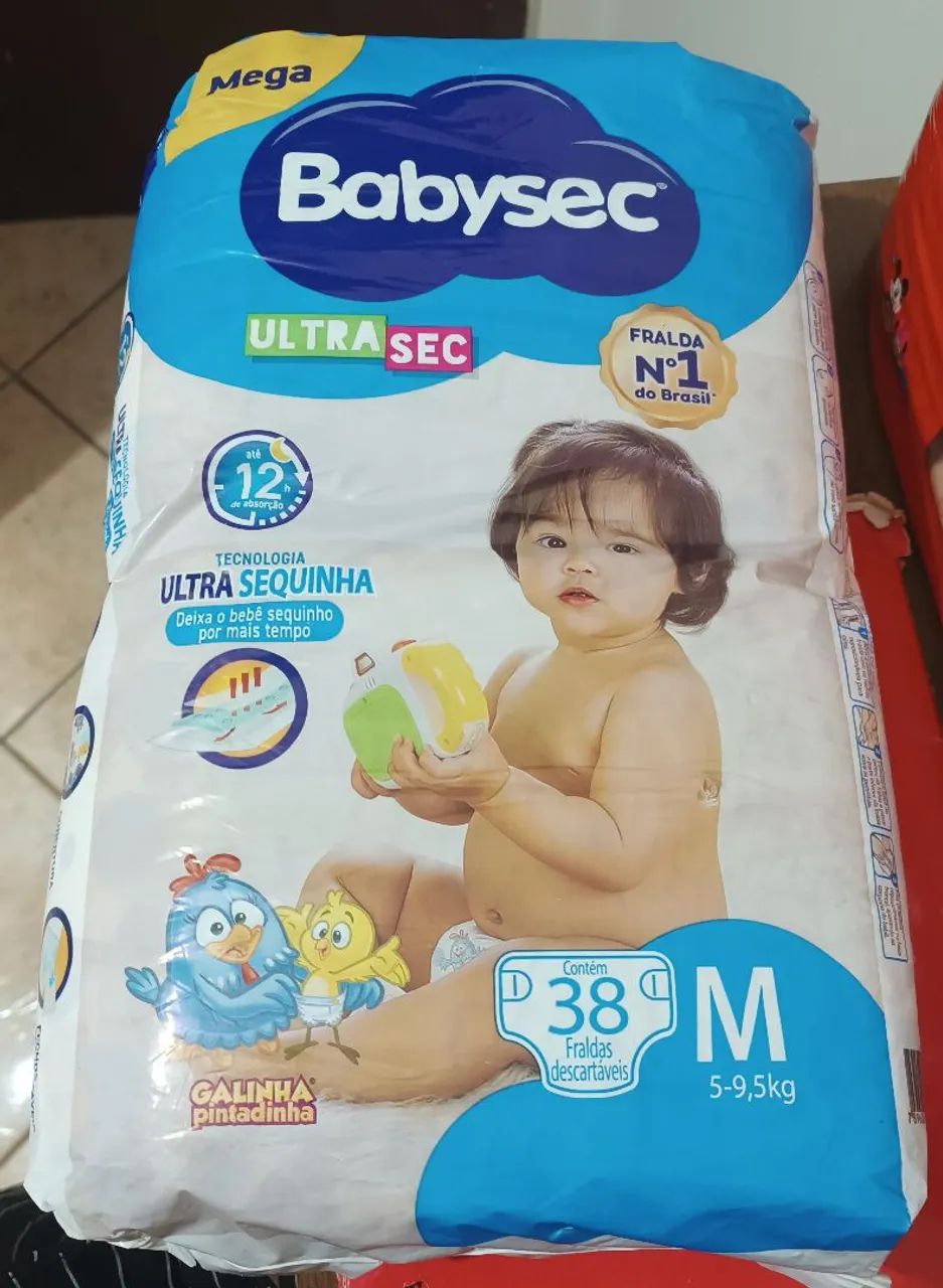 Fralda Babysec 38un M 