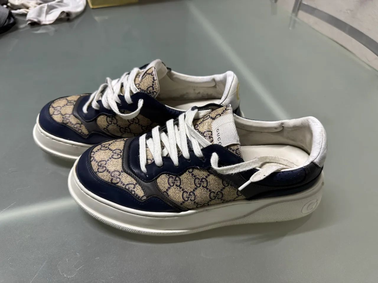 Tenis Gucci Supreme 42  - Foto 3