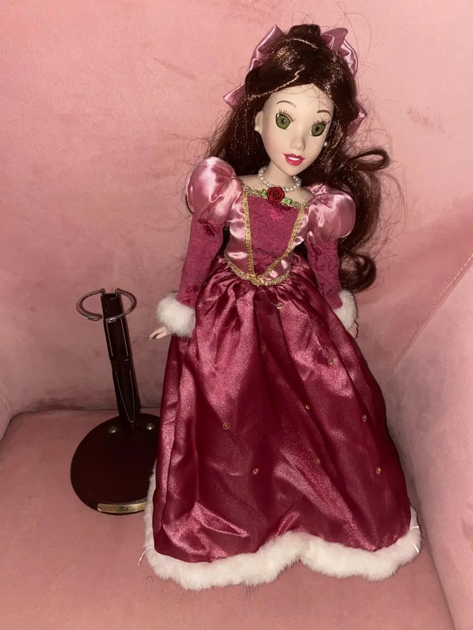 Lote 5 bonecas porcelana heritage 