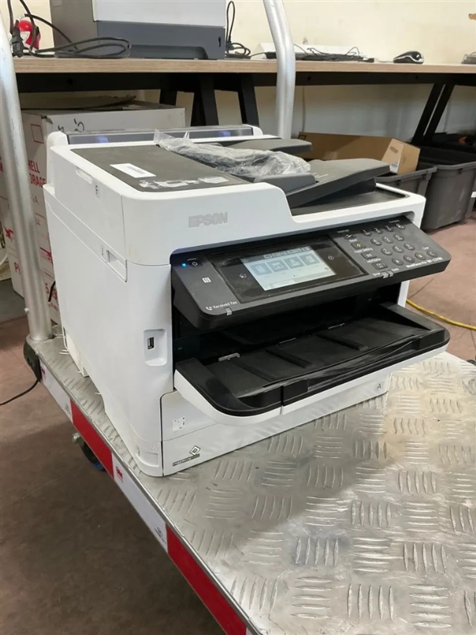 Impressora multifuncional cor Epson WorkForce Pro WF-C5790 - Foto 2