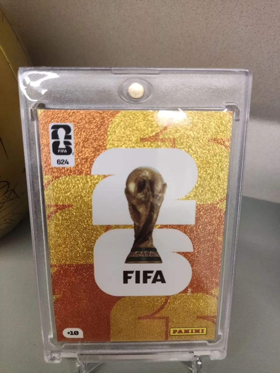 Card Adrenalyn XL Taça 624 Dourada
