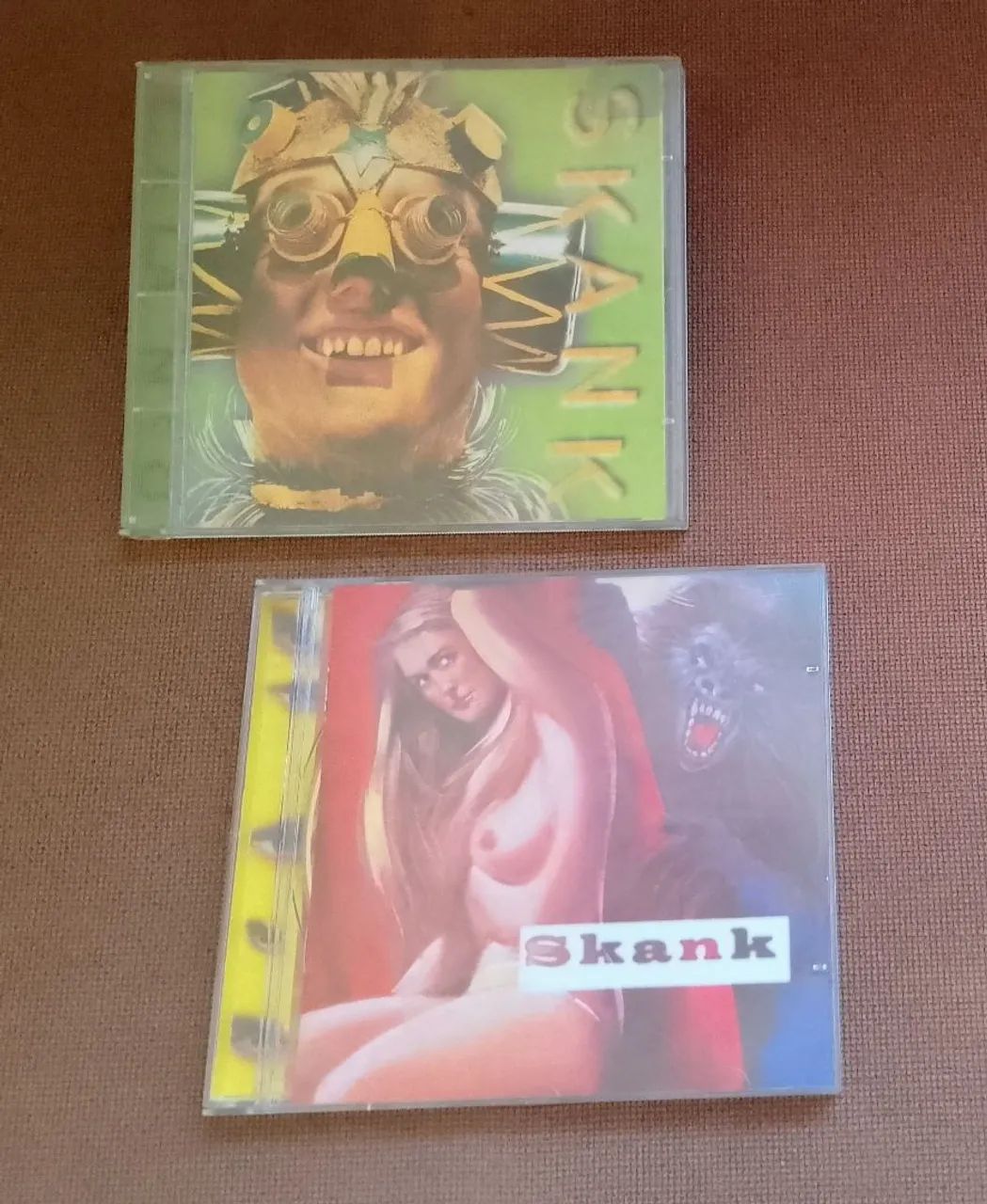 Cd's Skank - "O Samba Paconé/Calango" - Excelente 
