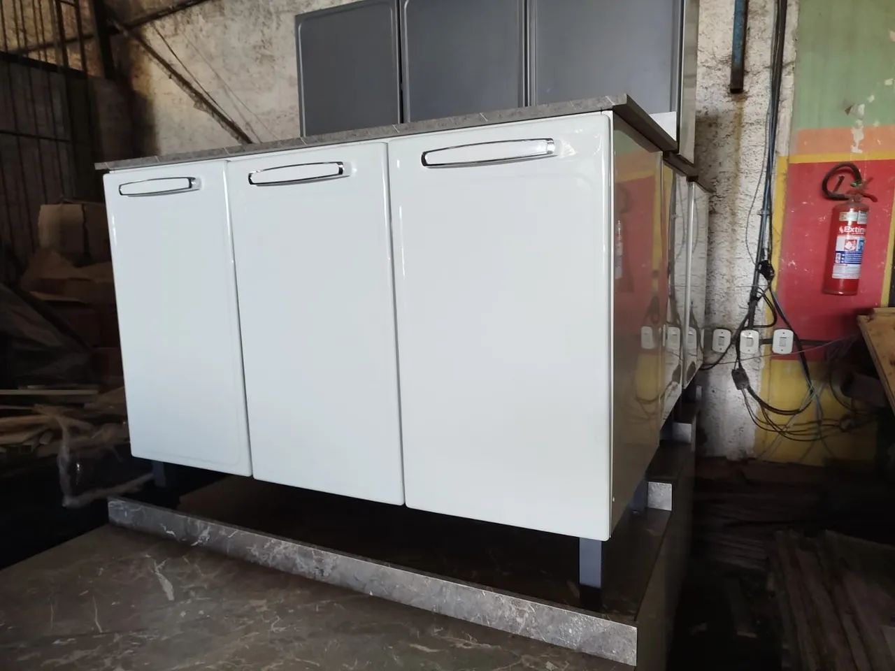 Armário balcão Bertolini tipo exportação 3 portas - Foto 3