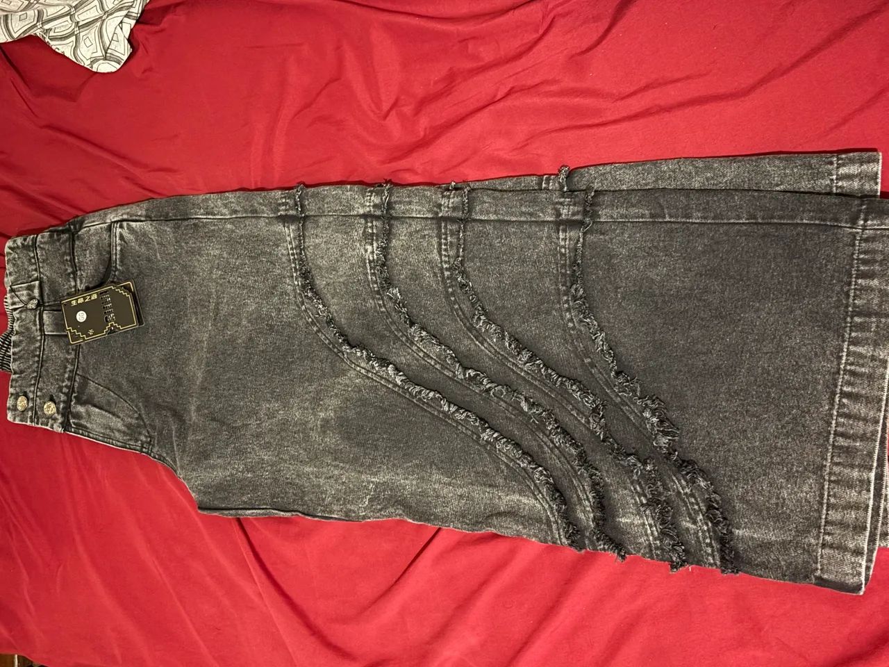 Calça shui baggy sarja - Foto 2