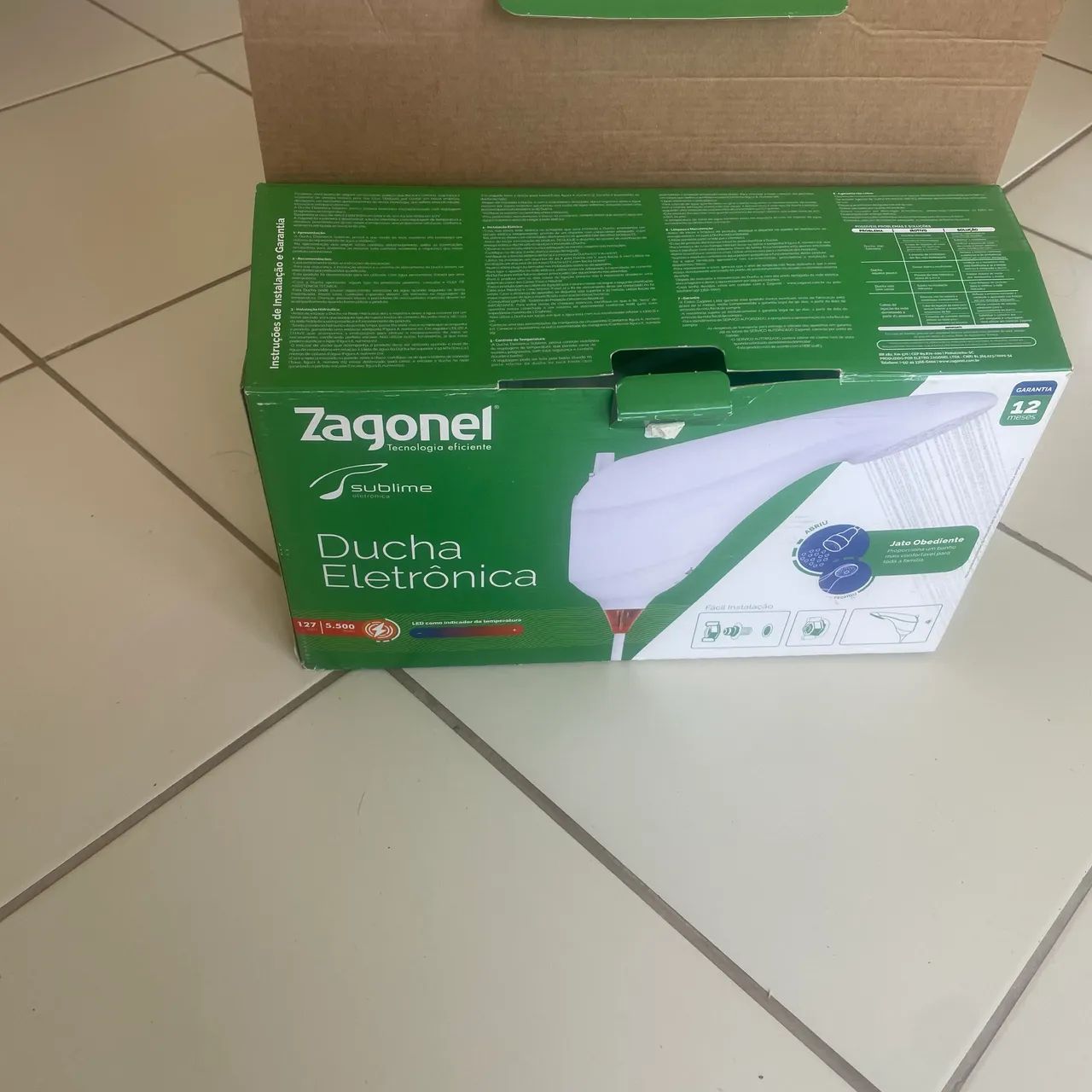 Chuveiro zagonel sublime eletrônico 423879153665986561