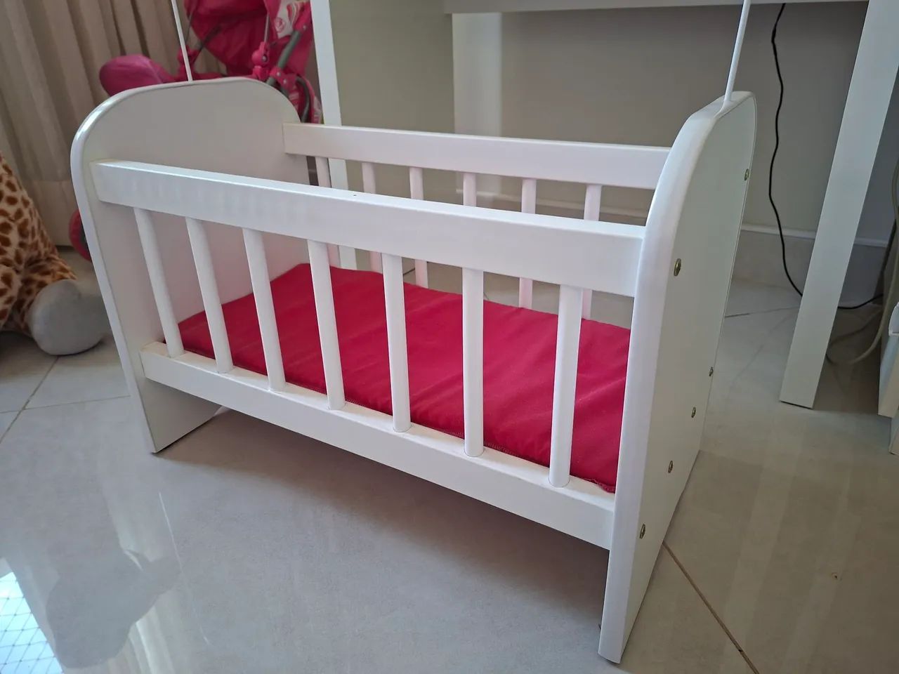 Mini Berço Brinquedo - Foto 2