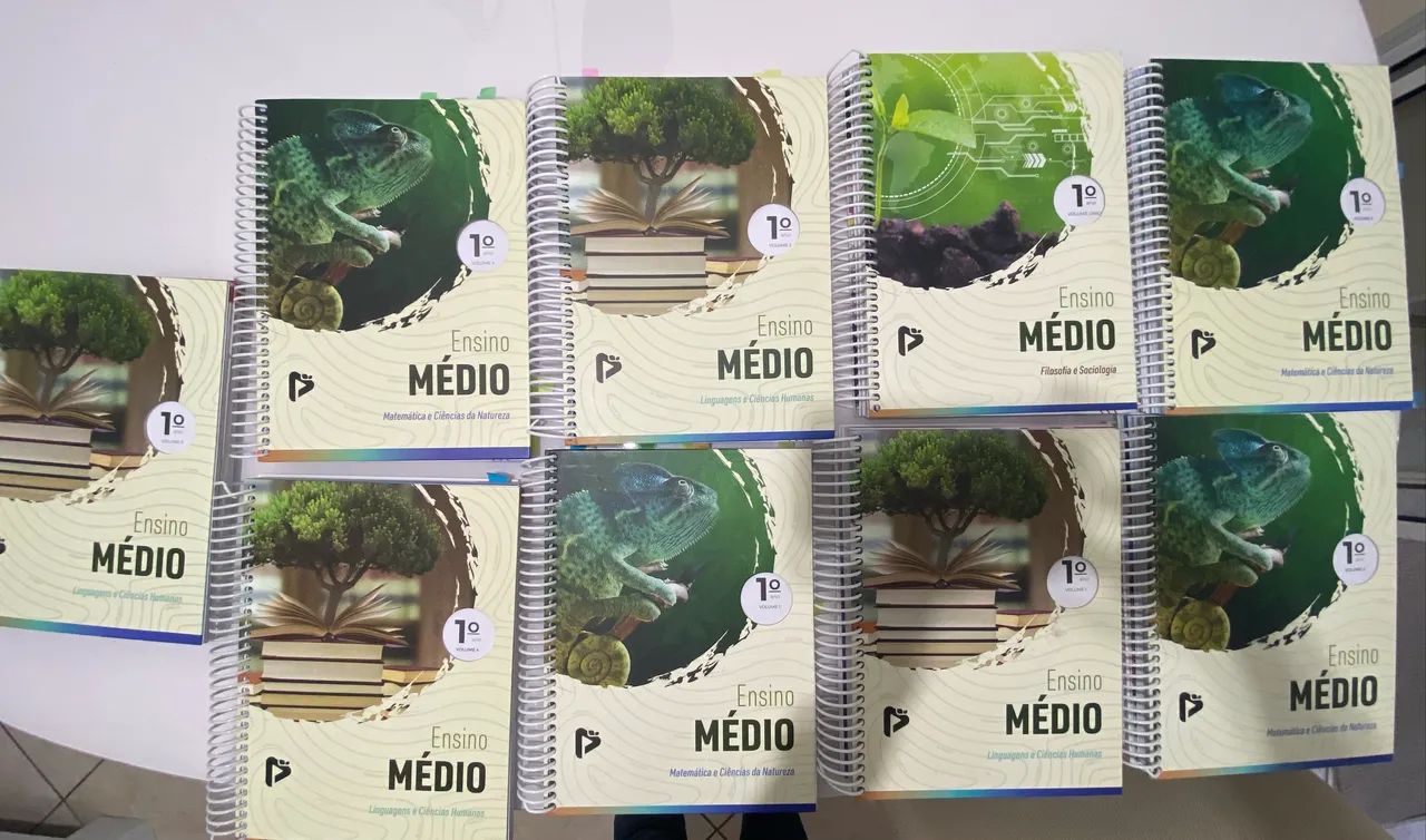 Complete Kit for 1st Year of High School - ProRaiz - 9 Volumes