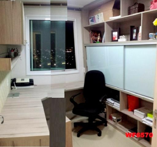 Allegro condomínio, 2 quartos, gabinete, projetado, alto luxo, andar alto, lazer completo - Foto 7