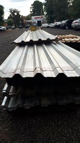 Telhas Trapézio 40 (Semi-novas) m² - Foto 4
