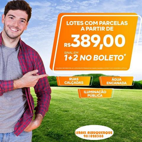 Lote pronto pra construir - 7x20 Com mensais de 389 reais e Sinal parcelado em 3x - Foto 3