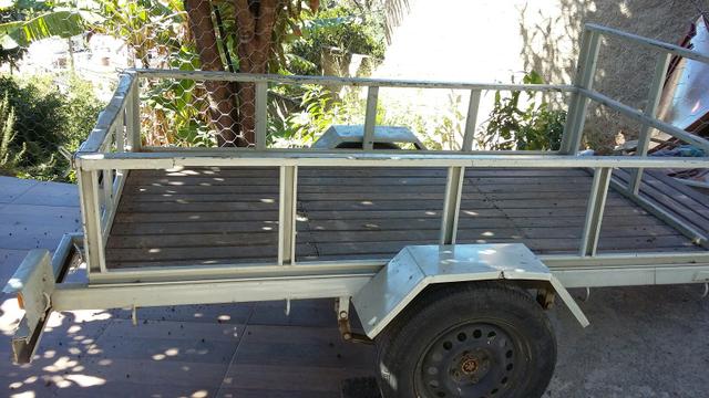 Vendo carretinha reboque. divido no cartão - Foto 5