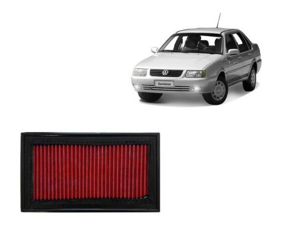 Filtro de Ar Esportivo Inbox Rs Vw Gol Parati Saveiro Santana - Foto 4