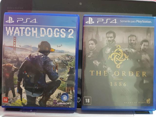 Jogos PS4 Call of Dutty Watch dogs The order - Foto 2