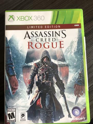 ASSASSINS CREED rogue( edição limitada ) Xbox 360
