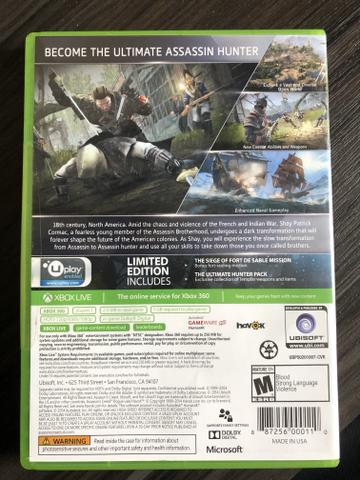 ASSASSINS CREED rogue( edição limitada ) Xbox 360 - Foto 2