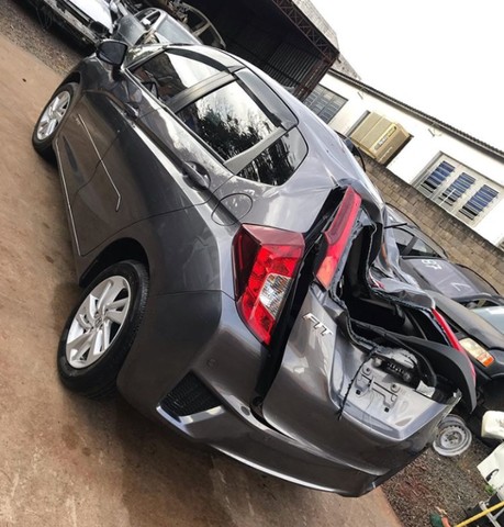 New Fit 1.5 Flex 2017 Capo Motor Porta Airbag Parachoque Farol Lanterna Sucata - Foto 4