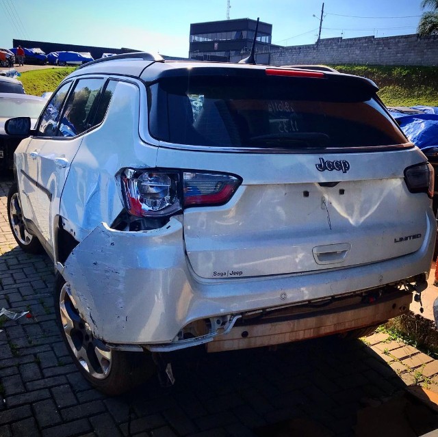 Jeep Compass Limited 2019 Capo Motor Porta Airbag Parachoque Farol Lanterna Sucata - Foto 3