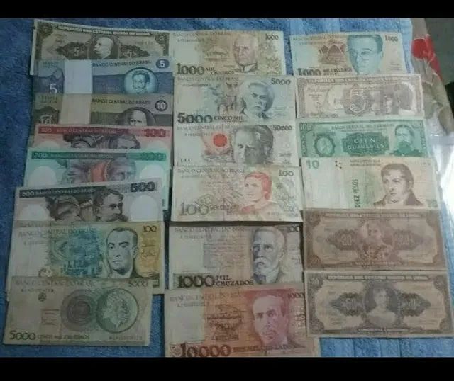 CÉDULAS ANTIGAS PARA COLECIONISMO 