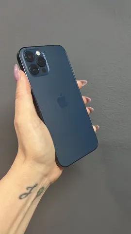 Apple Iphone 12 Pro 256gb azul _ Seminovo com 3 meses de garantia